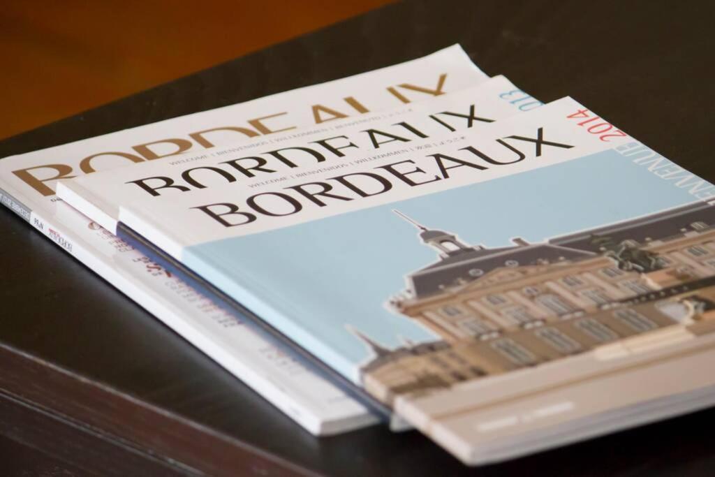 Au Coeur Du Quartier Historique Appartement Bordeaux Buitenkant foto